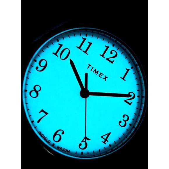 Timex Women's Watch TW2V69000 Quartz Indiglo Cream Dial Brown Leather Ba… - Picture 7 of 14